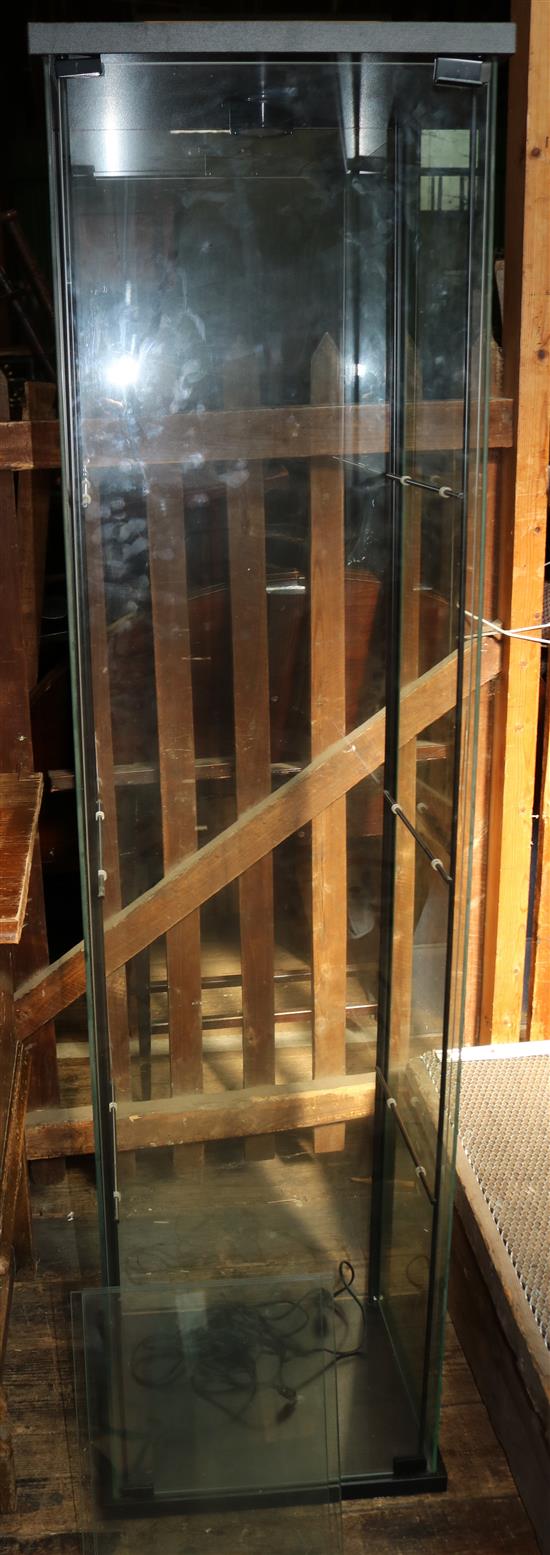 Pair of glazed display cabinets